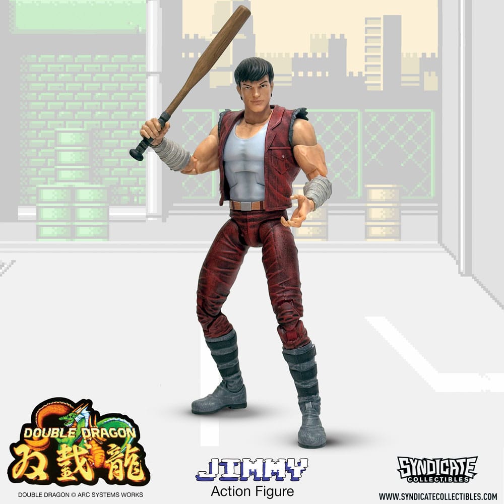 Double Dragon Deluxe Action Figure 1/12 Jimmy Syndicate Collectibles