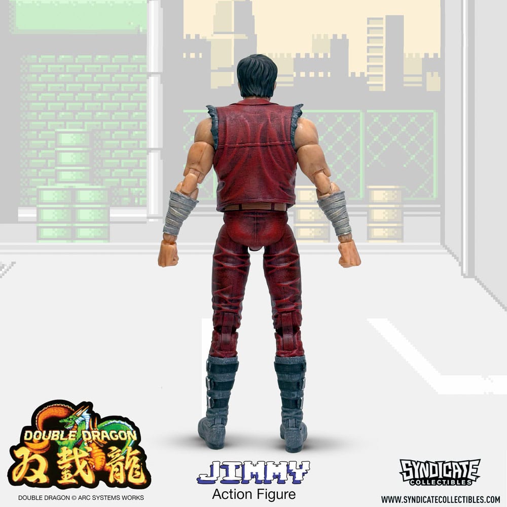 Double Dragon Deluxe Action Figure 1/12 Jimmy Syndicate Collectibles