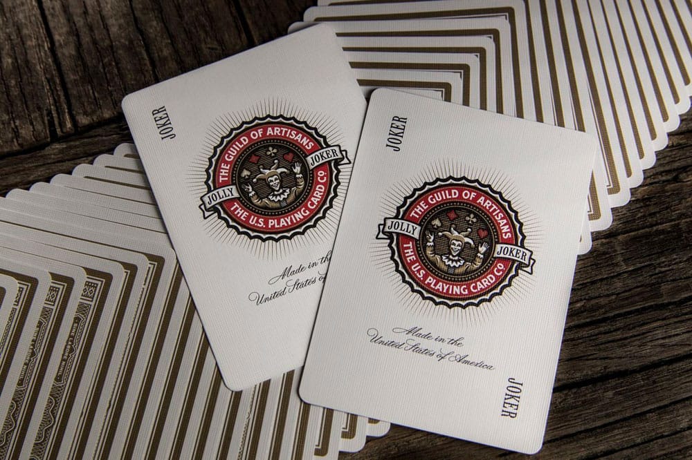 Artisan Playing Cards White Theory11