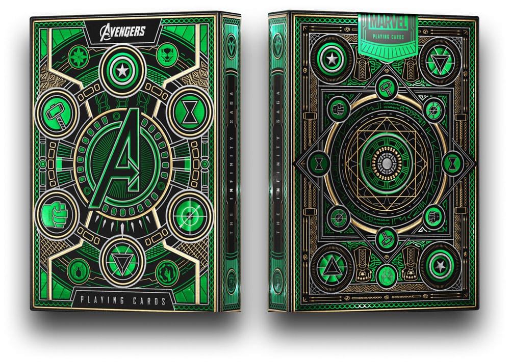 Avengers The Infinity Saga Playing Cards Green Version Theory11