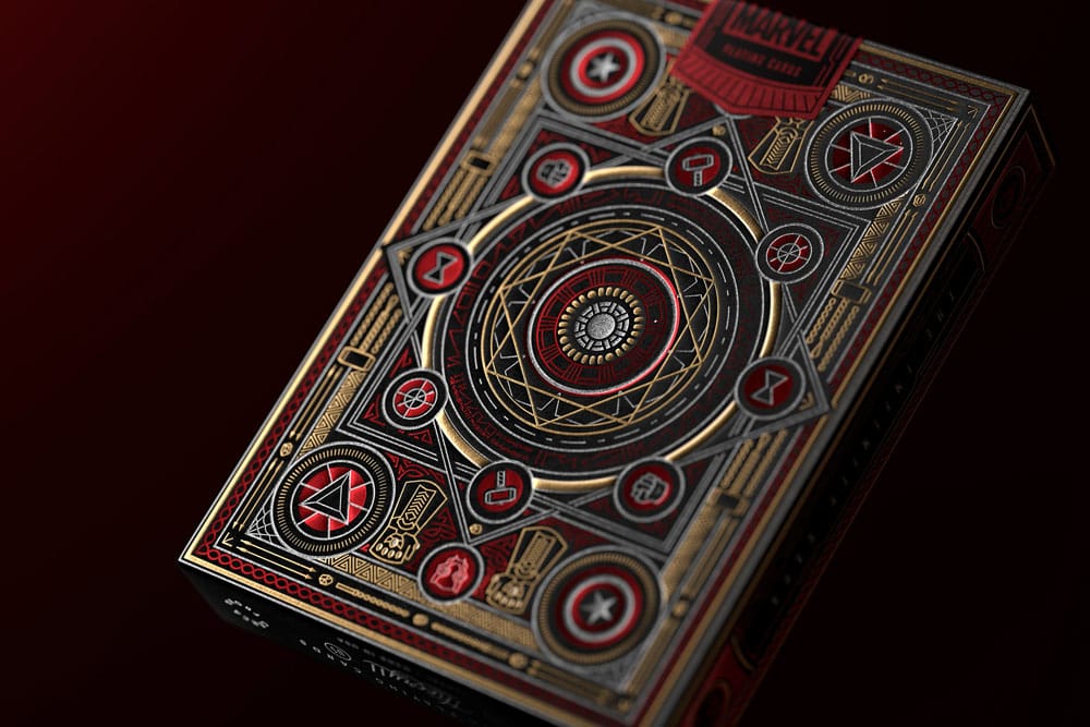 Avengers The Infinity Saga Playing Cards Red Version Theory11