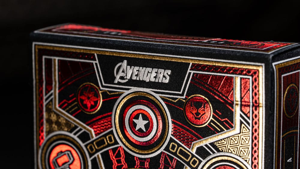Avengers The Infinity Saga Playing Cards Red Version Theory11