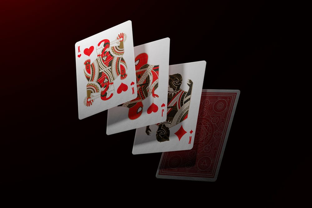 Avengers The Infinity Saga Playing Cards Red Version Theory11