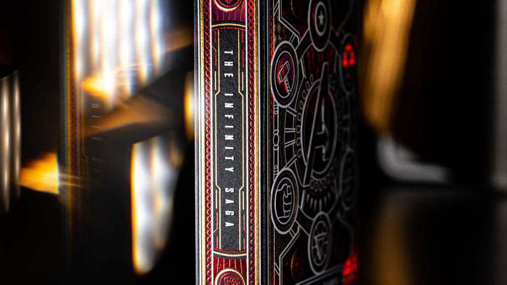 Avengers The Infinity Saga Playing Cards Red Version Theory11