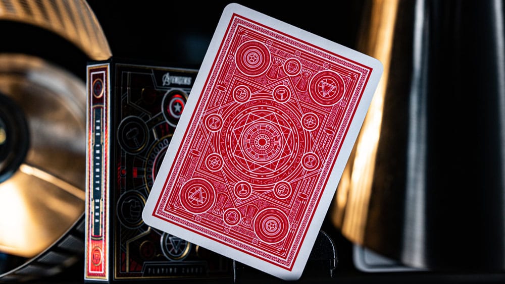 Avengers The Infinity Saga Playing Cards Red Version Theory11