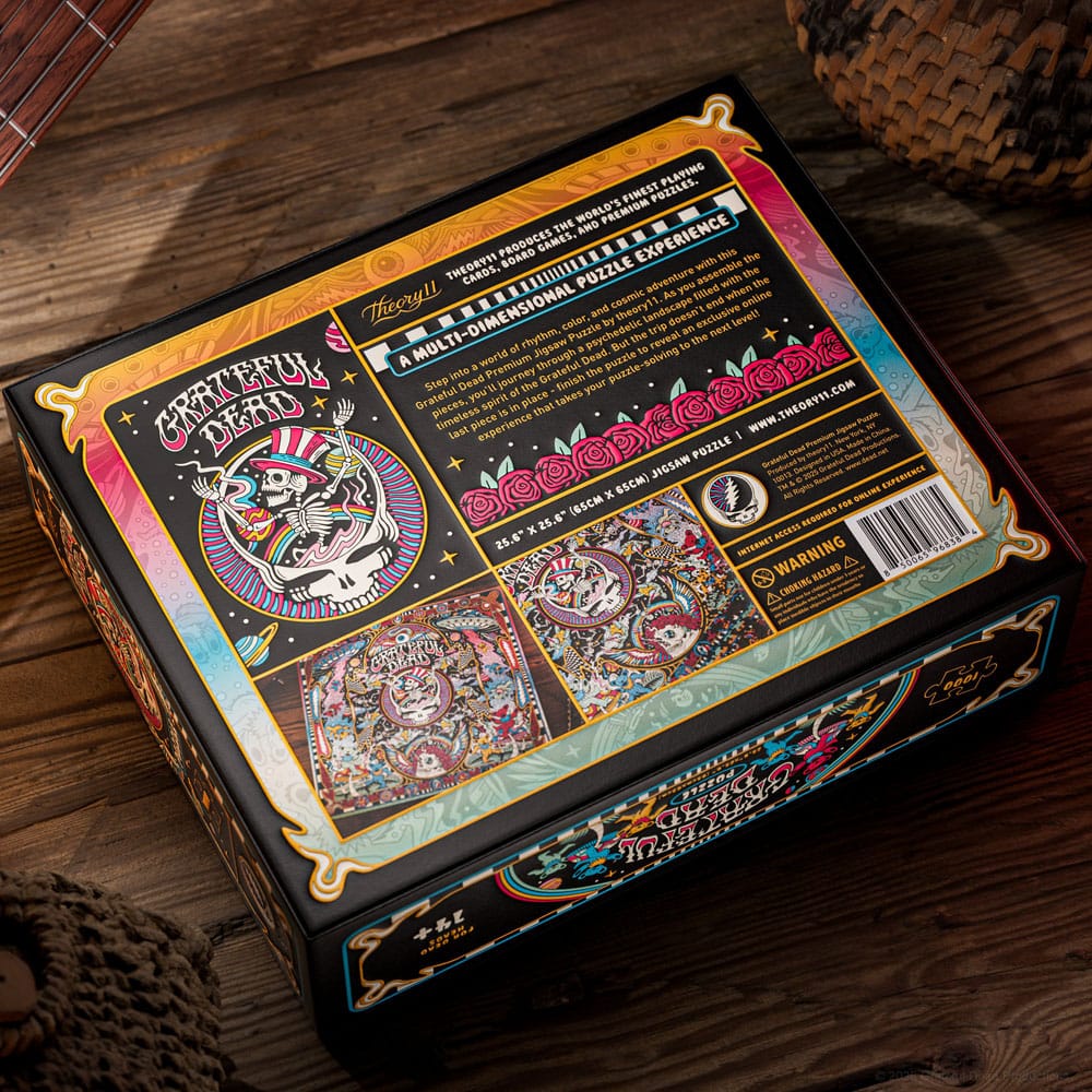 The Grateful Dead multi dimensional puzzle 1000 pieces Theory11