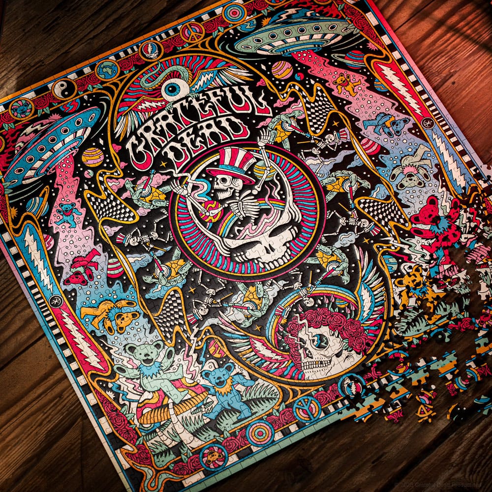 The Grateful Dead multi dimensional puzzle 1000 pieces Theory11