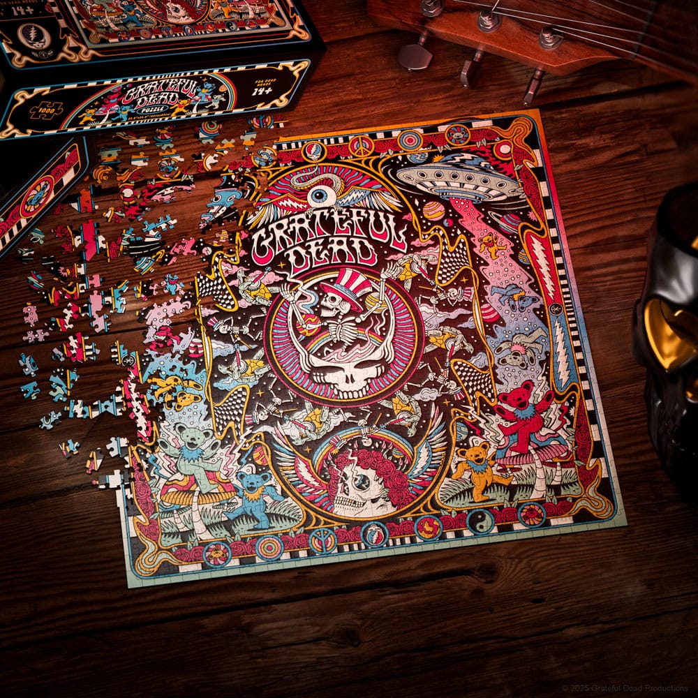 The Grateful Dead multi dimensional puzzle 1000 pieces Theory11