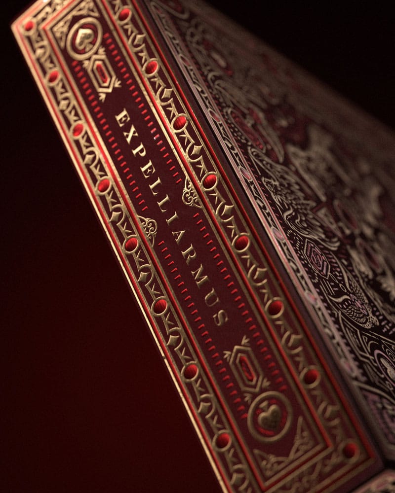 Harry Potter Playing Cards Red Version Theory11