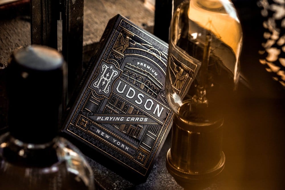 Theory 11 Playing Cards Hudson Black Theory11
