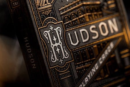 Theory 11 Playing Cards Hudson Black Theory11