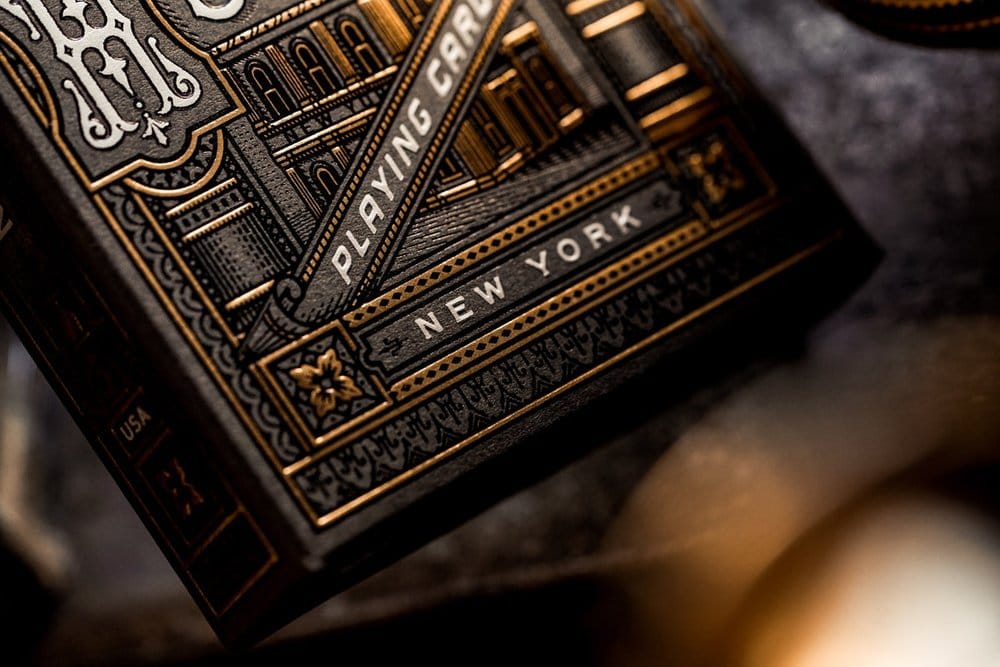 Theory 11 Playing Cards Hudson Black Theory11