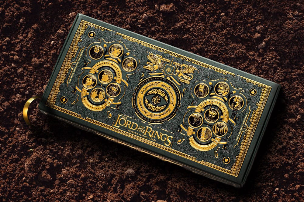 Lord of the Rings Playing Cards Premium Box Set 4 Decks Theory11