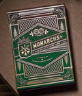 Theory 11 Playing Cards Monarch Green Theory11