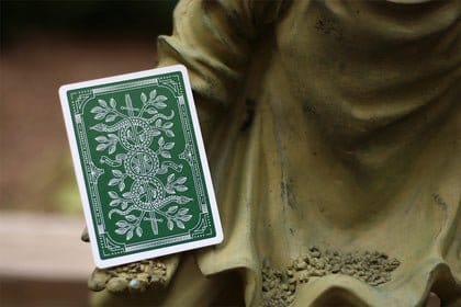 Theory 11 Playing Cards Monarch Green Theory11