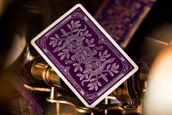 Theory 11 Playing Cards Monarch Purple Theory11