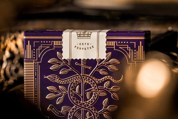 Theory 11 Playing Cards Monarch Purple Theory11