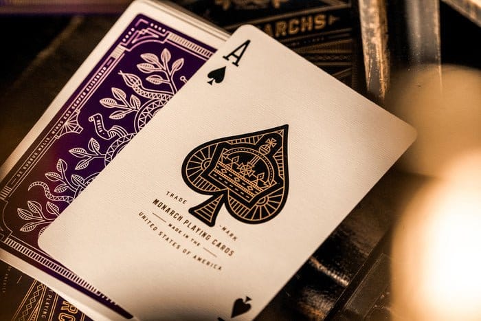 Theory 11 Playing Cards Monarch Purple Theory11