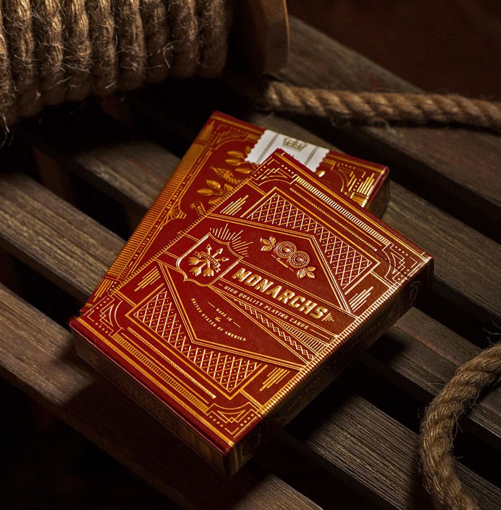 Monarchs Playing Cards Red Theory11