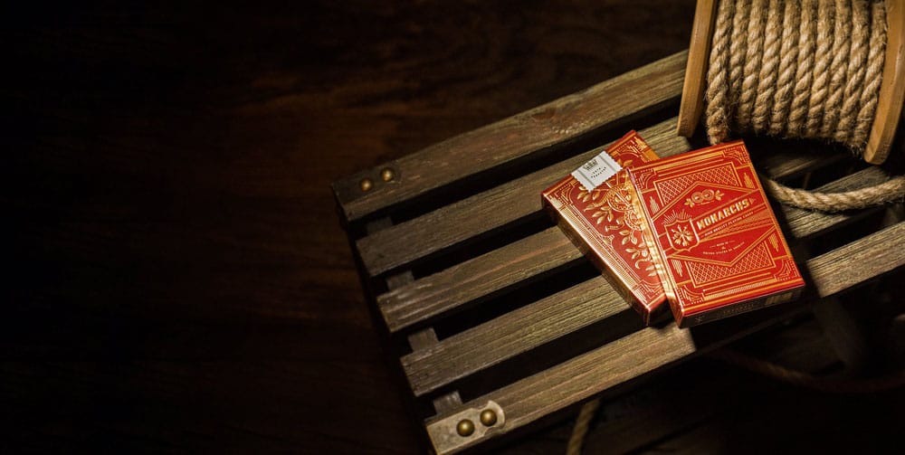 Monarchs Playing Cards Red Theory11