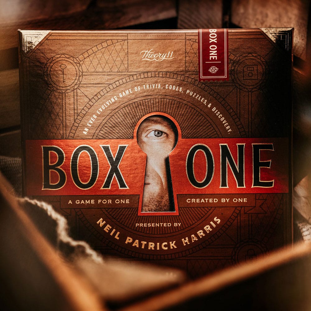Neil Patrick Harris game box Box One Theory11