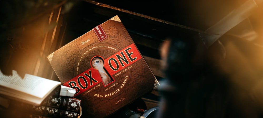 Neil Patrick Harris game box Box One Theory11