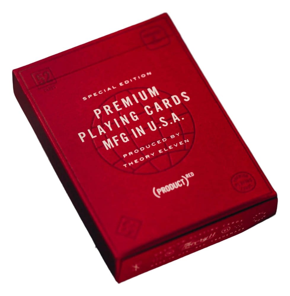 Theory 11 Playing Cards PRODUCT RED Theory11