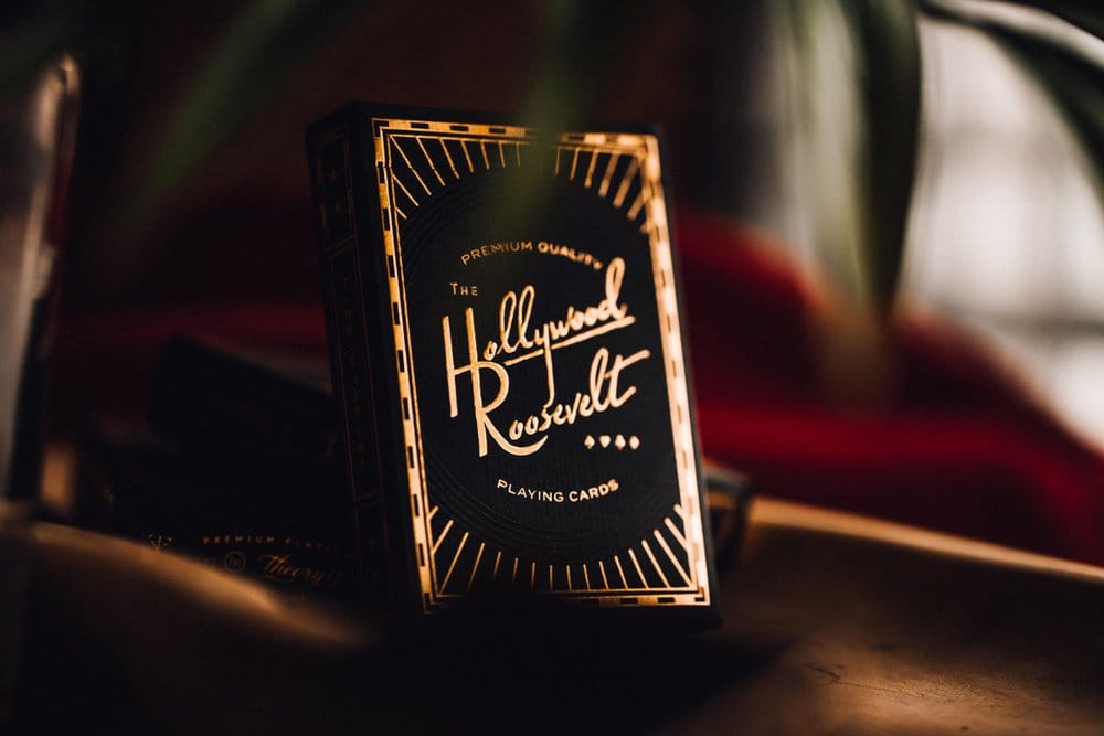 Theory 11 Playing Cards The Hollywood Roosevelt Theory11