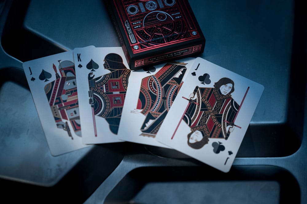 Star Wars Playing Cards Red Version Theory11