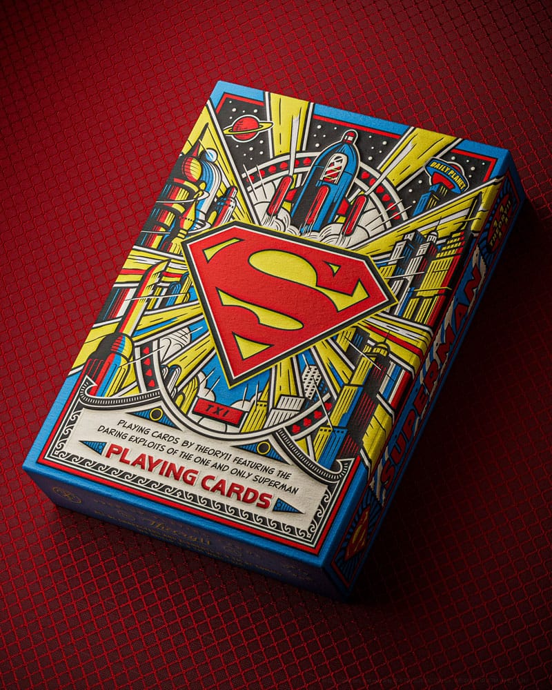 DC Comics Playing Cards Superman The Man of Steel Theory11