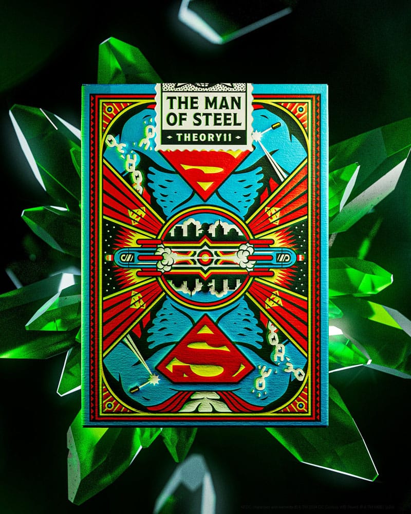 DC Comics Playing Cards Superman The Man of Steel Theory11