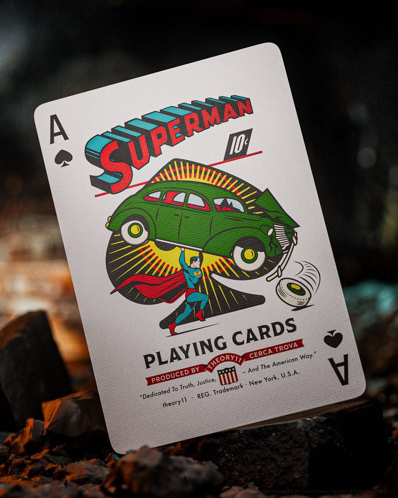 DC Comics Playing Cards Superman The Man of Steel Theory11