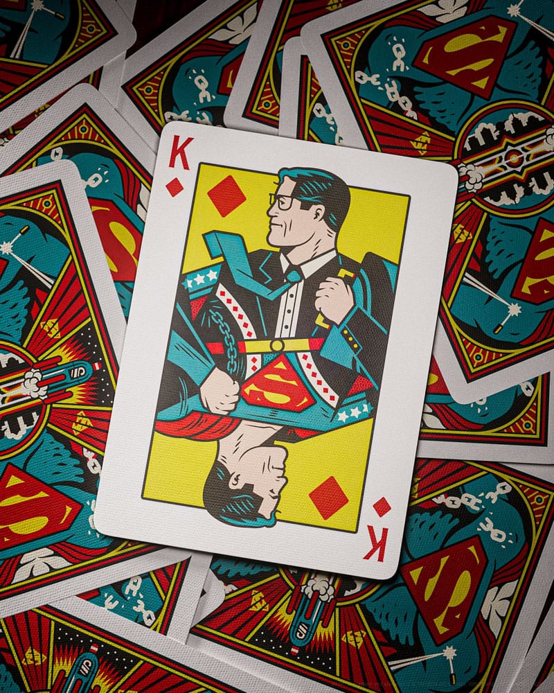 DC Comics Playing Cards Superman The Man of Steel Theory11