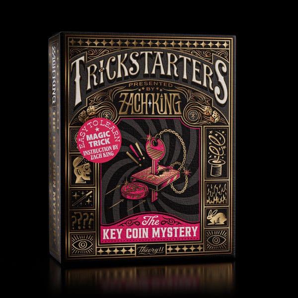 Trickstarters by Zach King Magic Trick Box The Key Coin Mystery Theory11