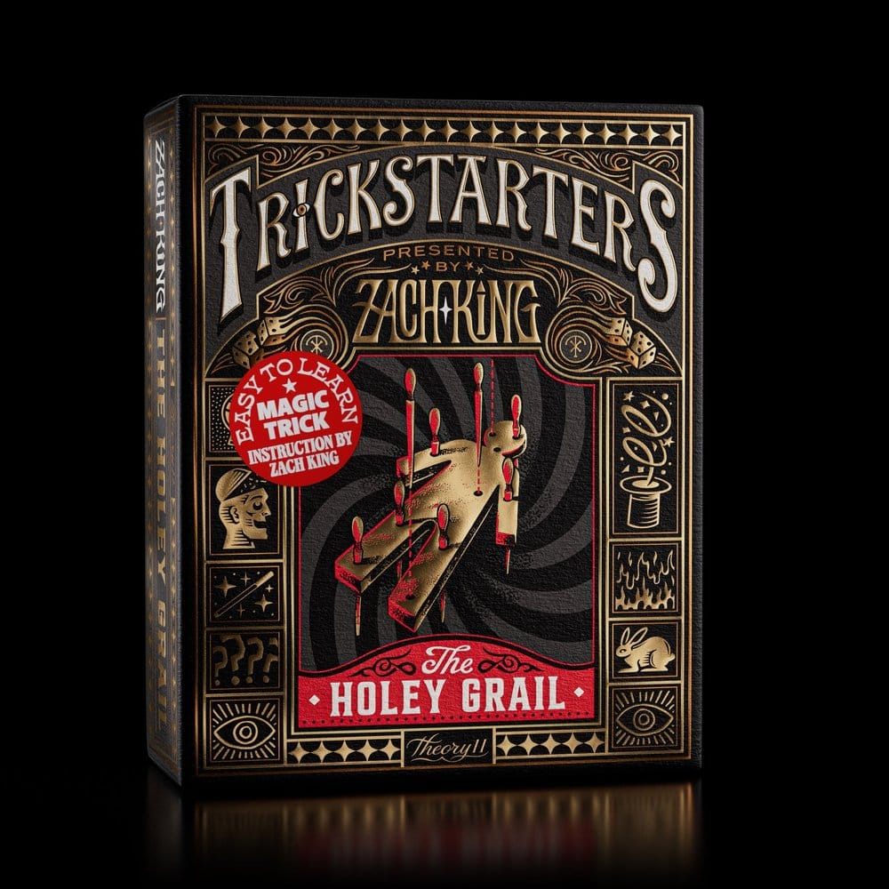 Trickstarters by Zach King Magic Trick Box Flash The Holey Grail Theory11
