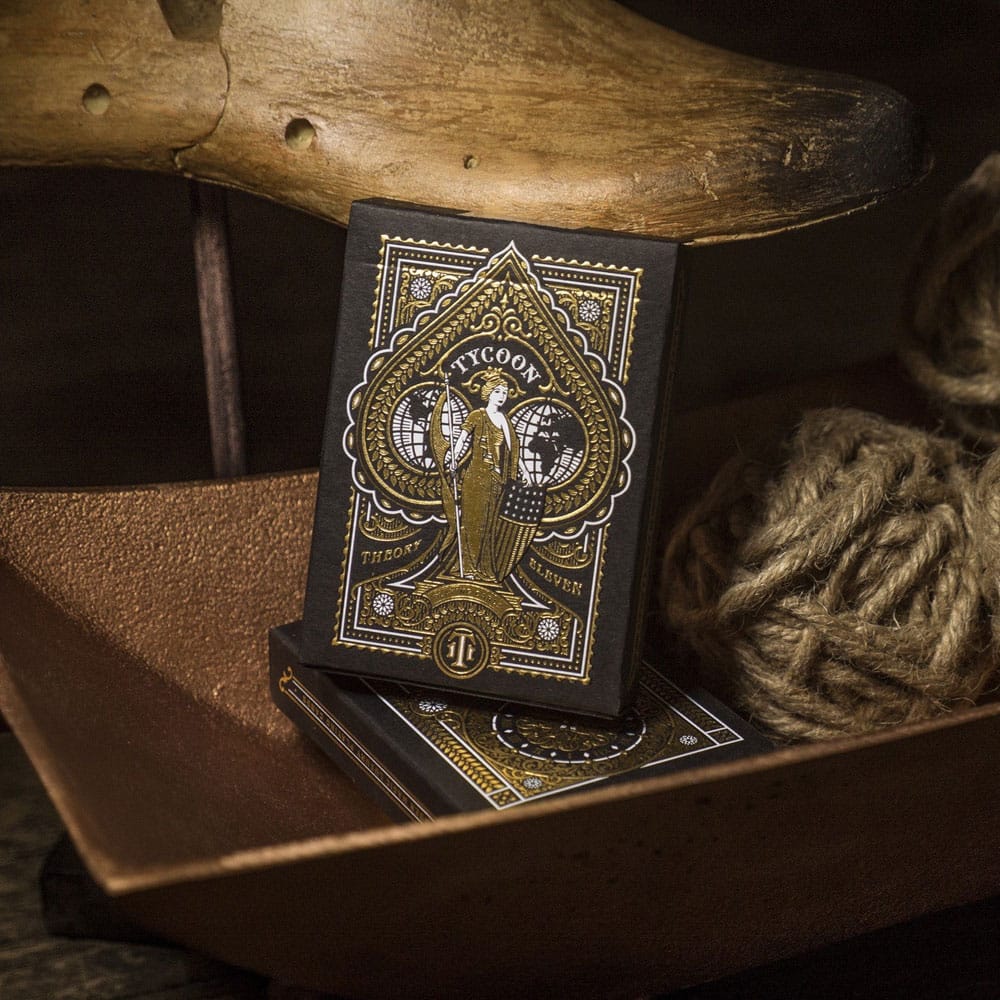 Tycoon Playing Cards Black Theory11
