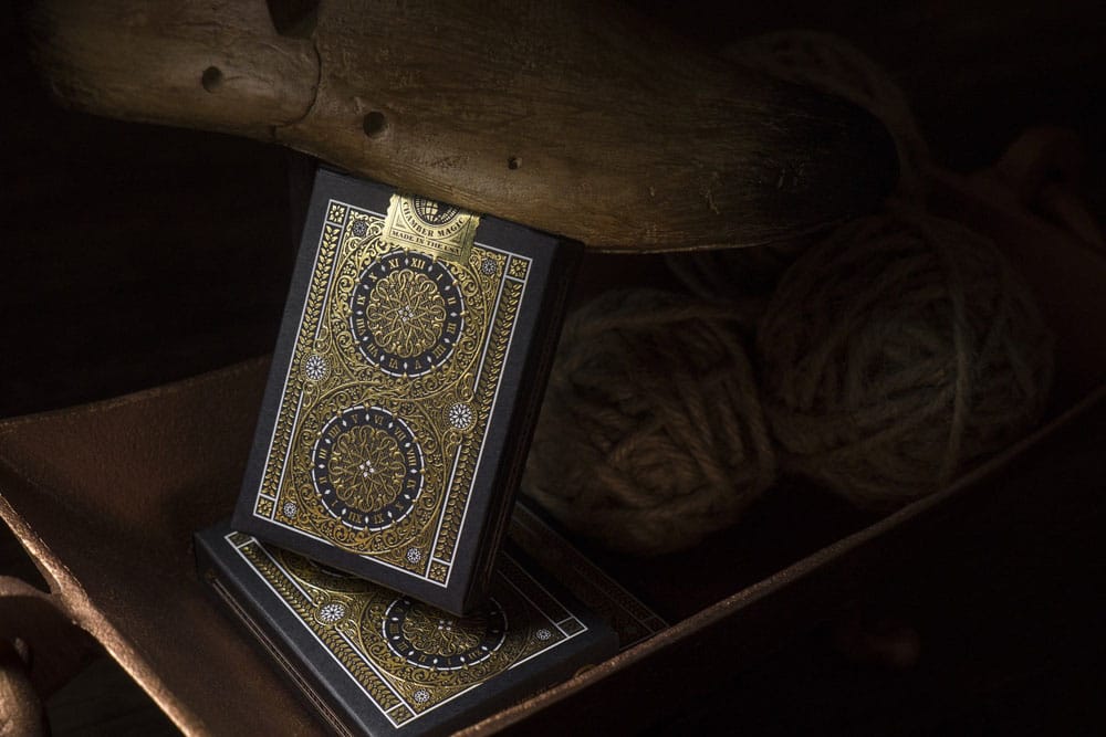 Tycoon Playing Cards Black Theory11