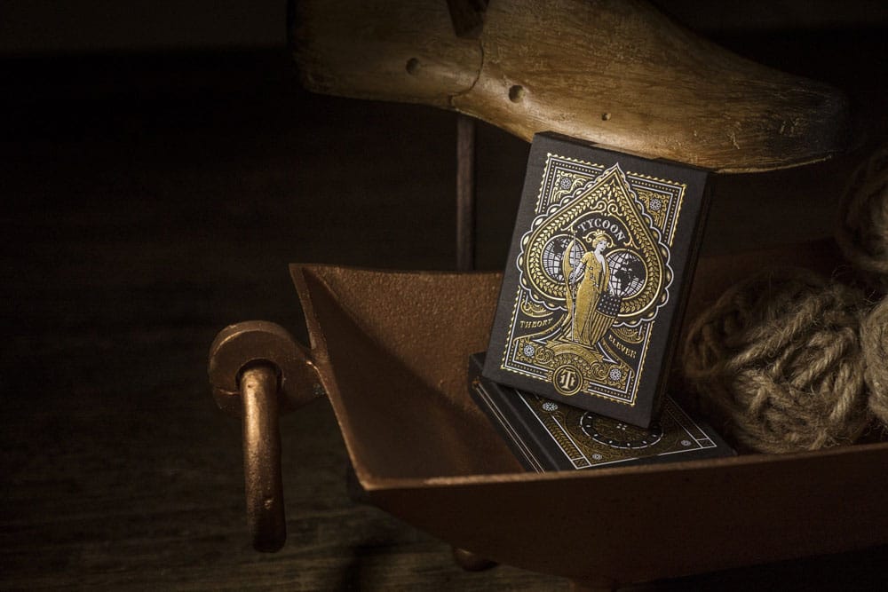Tycoon Playing Cards Black Theory11