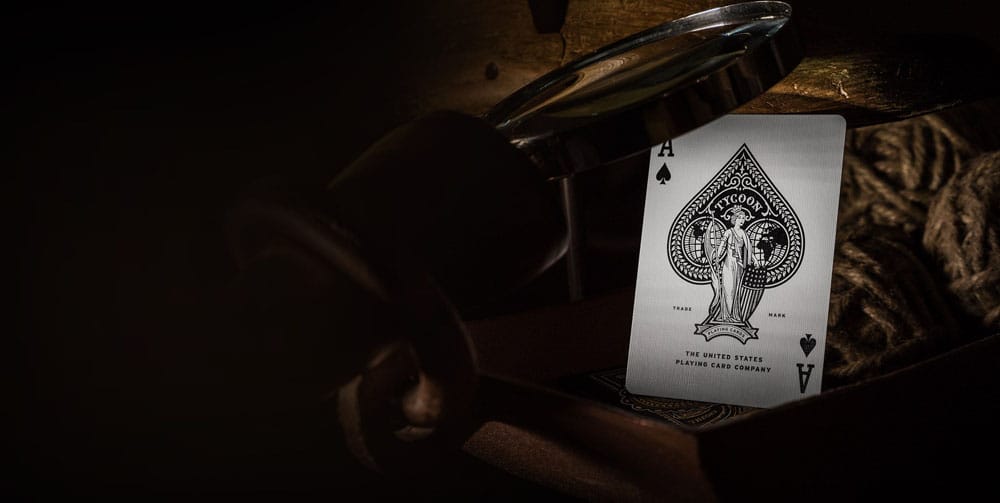 Tycoon Playing Cards Black Theory11