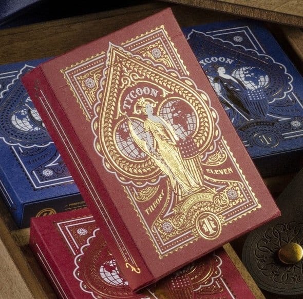 Theory 11 Playing Cards Tycoon Red Theory11