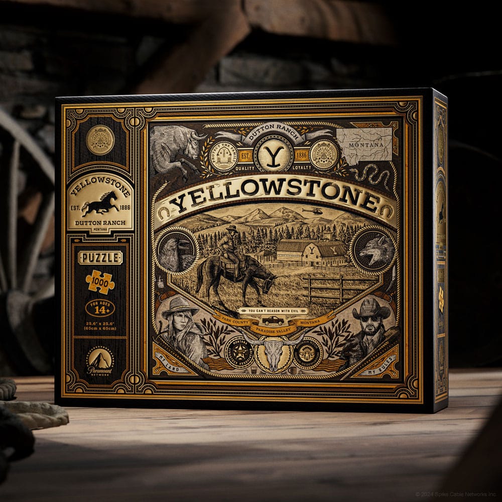 Yellowstone multi dimensional puzzle 1000 pieces Theory11
