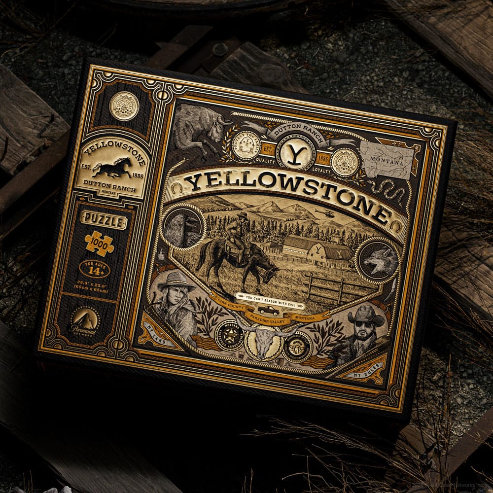Yellowstone multi dimensional puzzle 1000 pieces Theory11