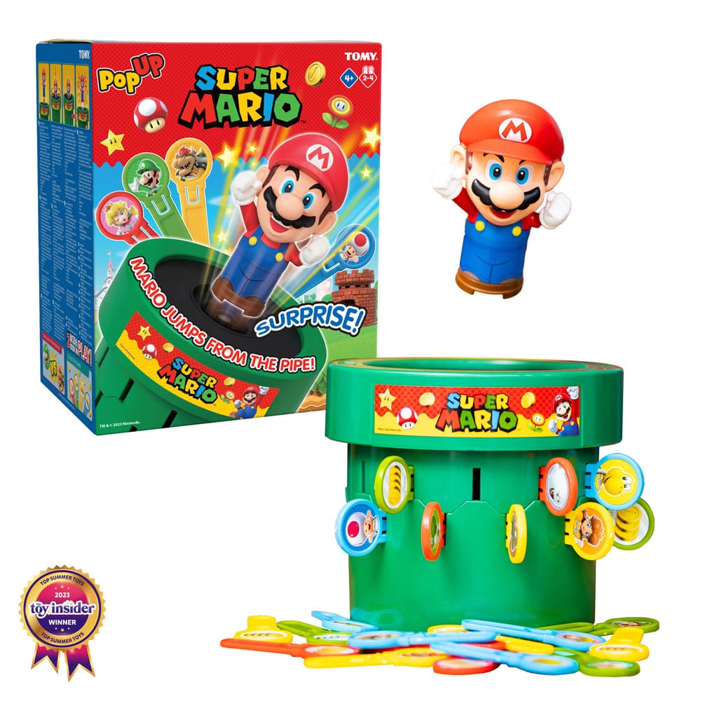 Super Mario Pop Up Game Mario Tomy