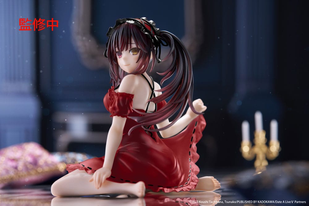 Date A Live V Desktop Cute Figure Kurumi Tokisaki Nightwear Ver. Renewal Taito Prize