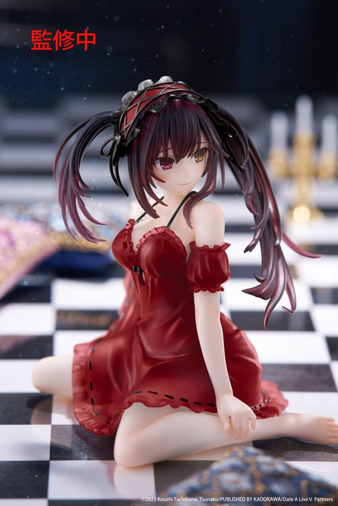 Date A Live V Desktop Cute Figure Kurumi Tokisaki Nightwear Ver. Renewal Taito Prize