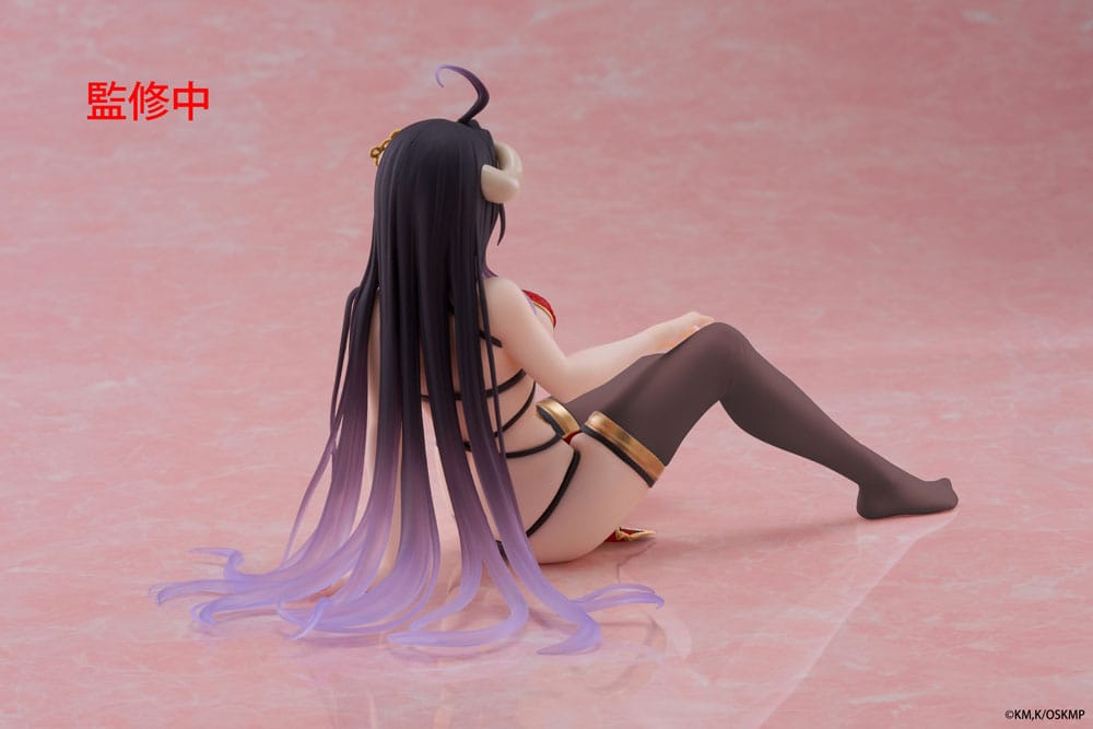 Overlord Desktop Cute Figure Albedo Chinese Dress Ver. Renewal Taito Prize