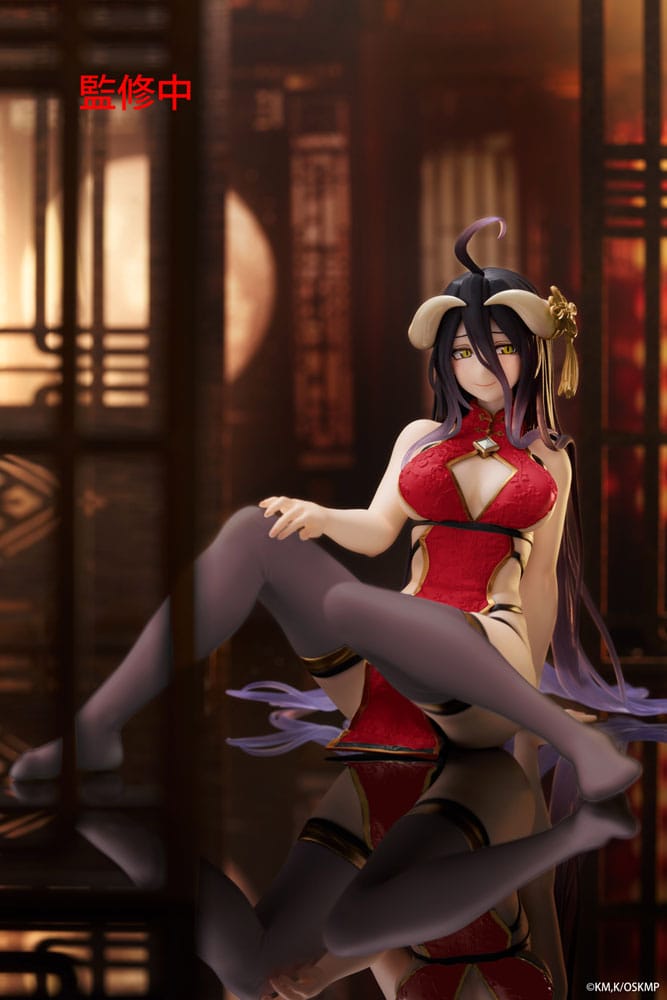 Overlord Desktop Cute Figure Albedo Chinese Dress Ver. Renewal Taito Prize