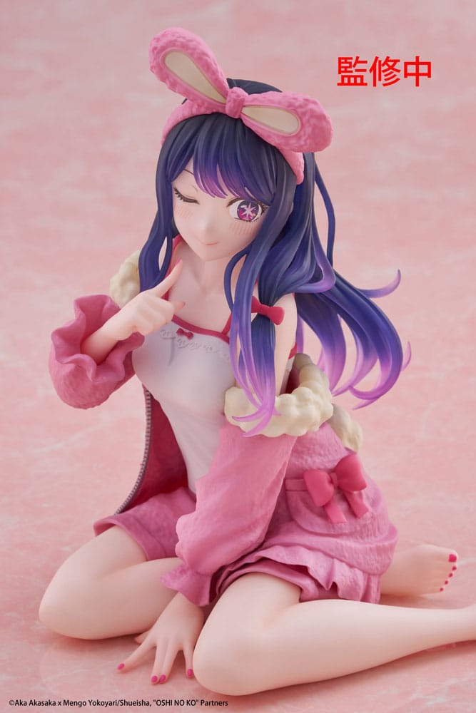 Oshi no Ko Desktop Cute Figure Ai Rabbit Room Wear ver. Taito Prize