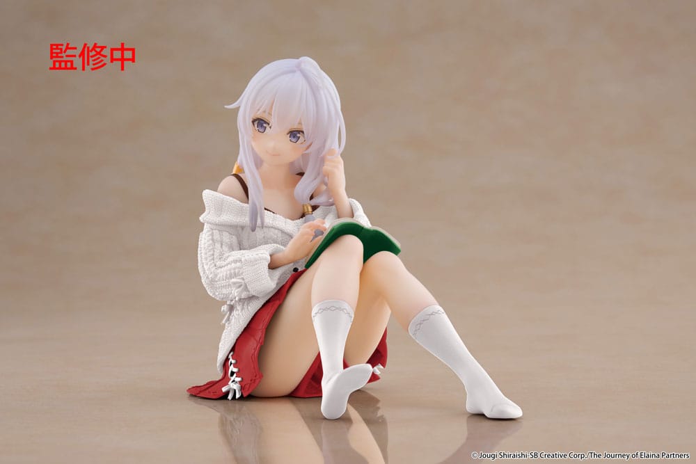 Wandering Witch The Journey of Elaina Desktop Cute Figure Elaina Casual Clothes Ver. Renewal Taito Prize