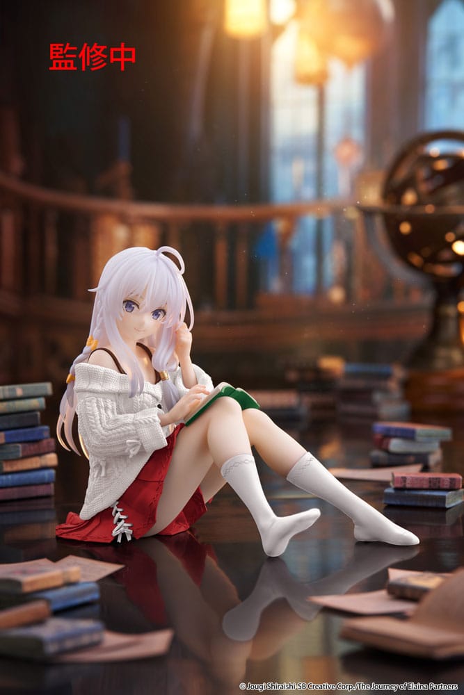Wandering Witch The Journey of Elaina Desktop Cute Figure Elaina Casual Clothes Ver. Renewal Taito Prize